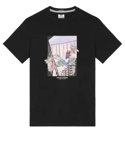 Turf Wars Graphic T-Shirt Black