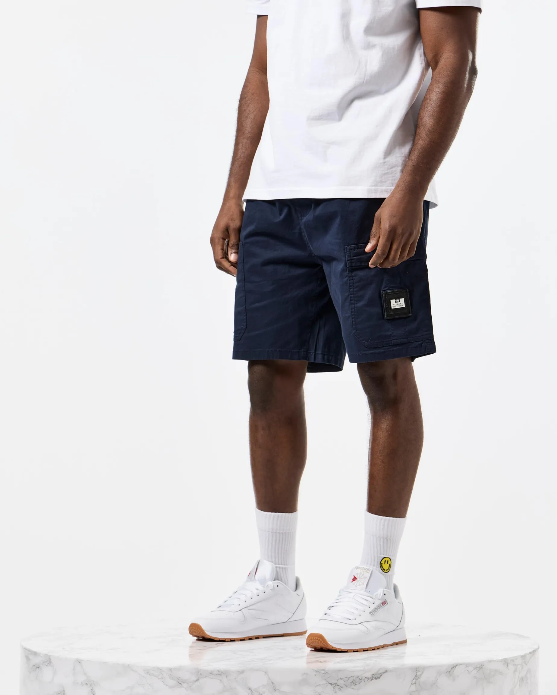 Uptown Utility Shorts Navy