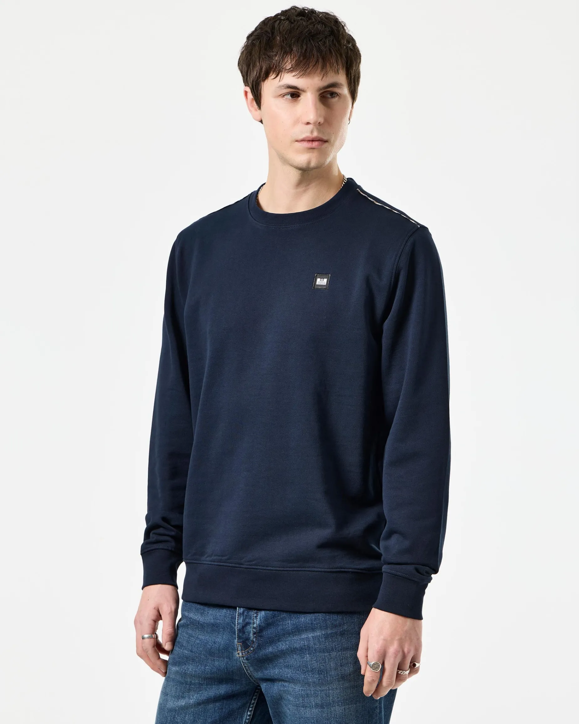 Vega Sweatshirt Navy/Mid House Check