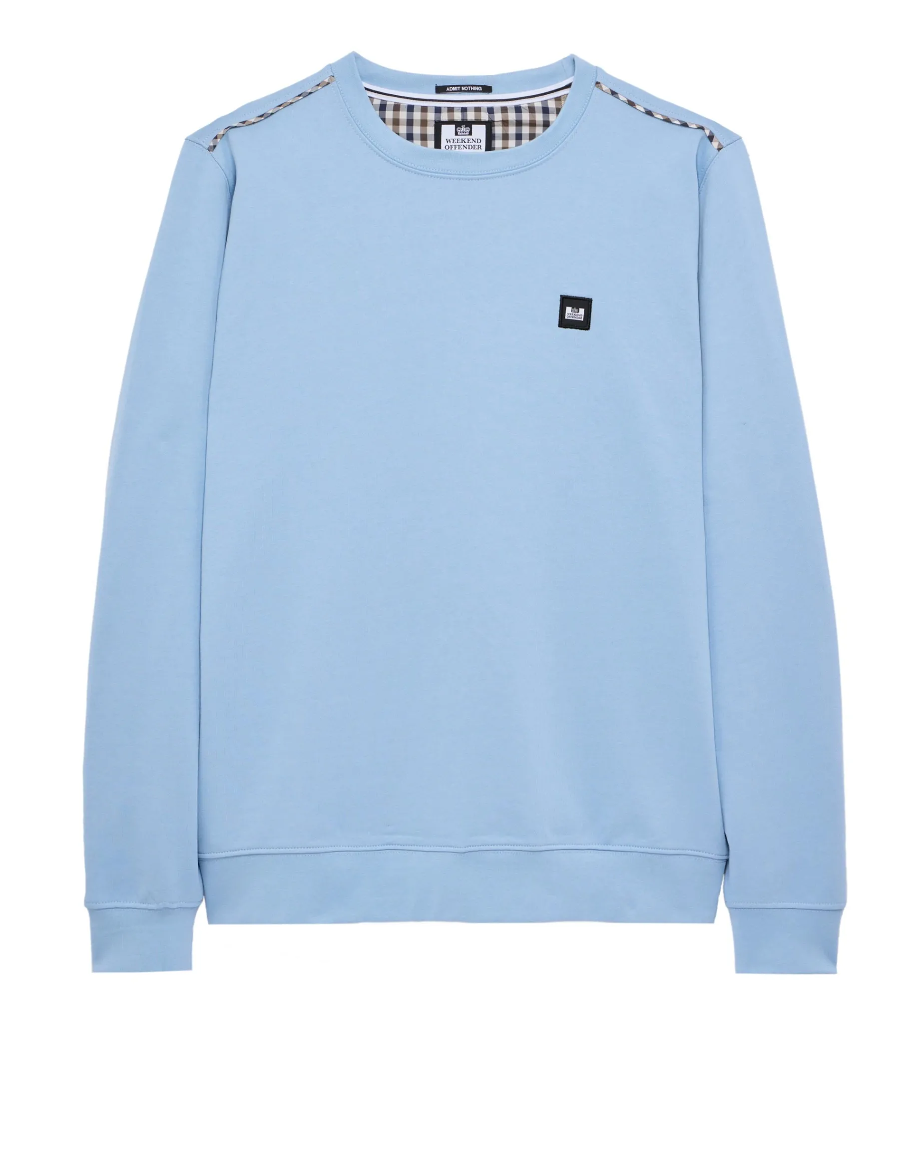 Vega Sweatshirt Sea Marine Blue/Mid House Check