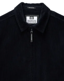 Vinnie Cord Over-Shirt Navy