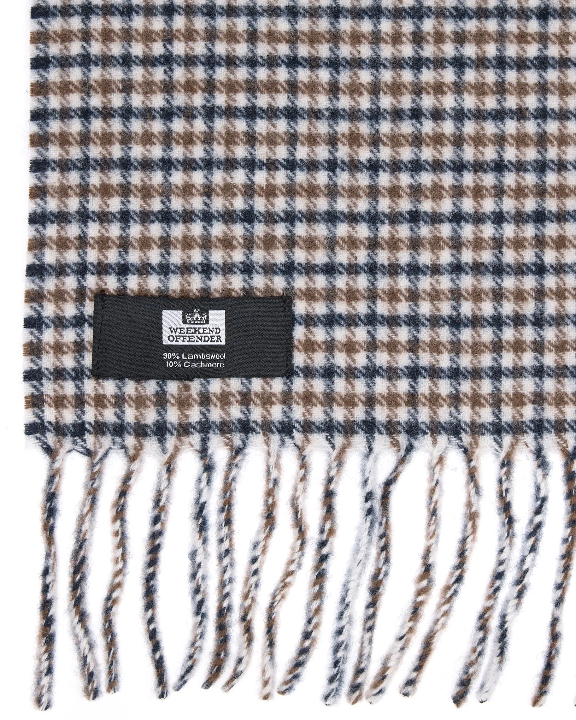 Volkanovski Wool Cashmere Scarf House Check