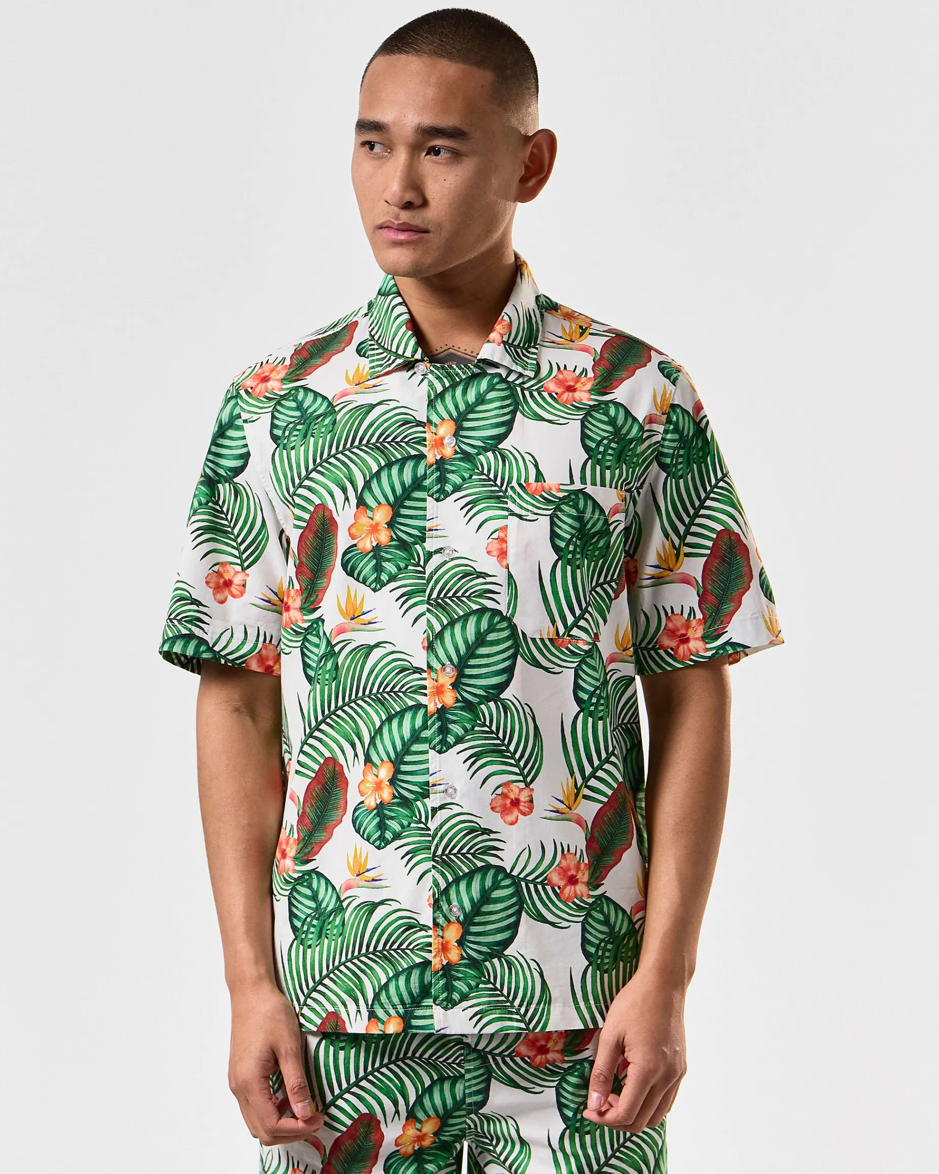 White Lotus Shirt White Lotus Print