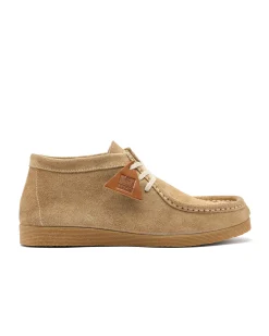 WO x Veras Leon Moccasin Boot Mushroom