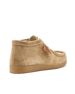 WO x Veras Leon Moccasin Boot Mushroom