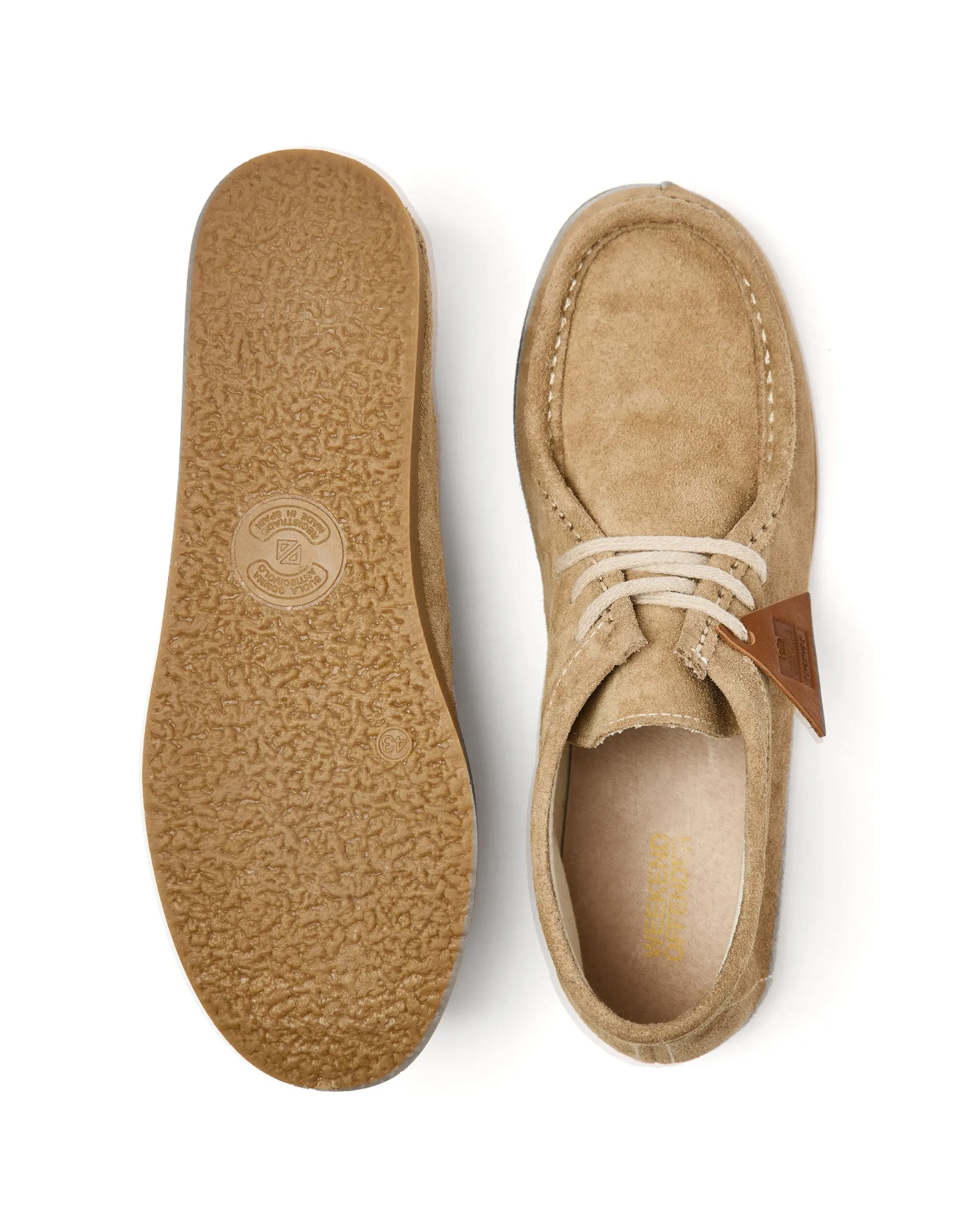WO x Veras Leon Moccasin Boot Mushroom