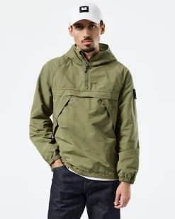 Wynwood Quarter Zip Over-Top Sapling Green